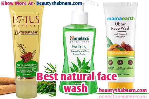 best natural face wash